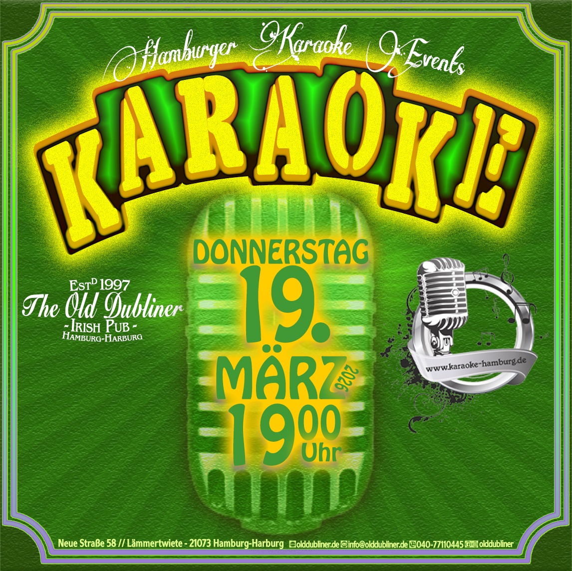 Flyer Old Dubliner 19.3.